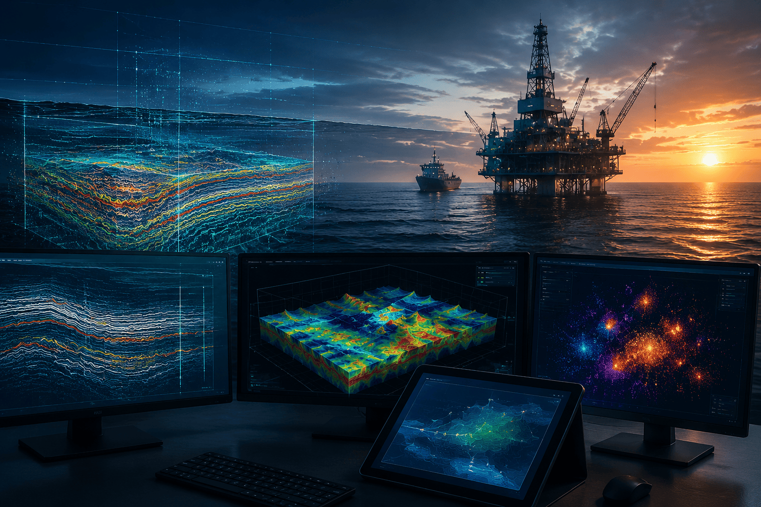 AI for faster seismic analysis: ExxonMobil’s Offshore Exploration as an Example